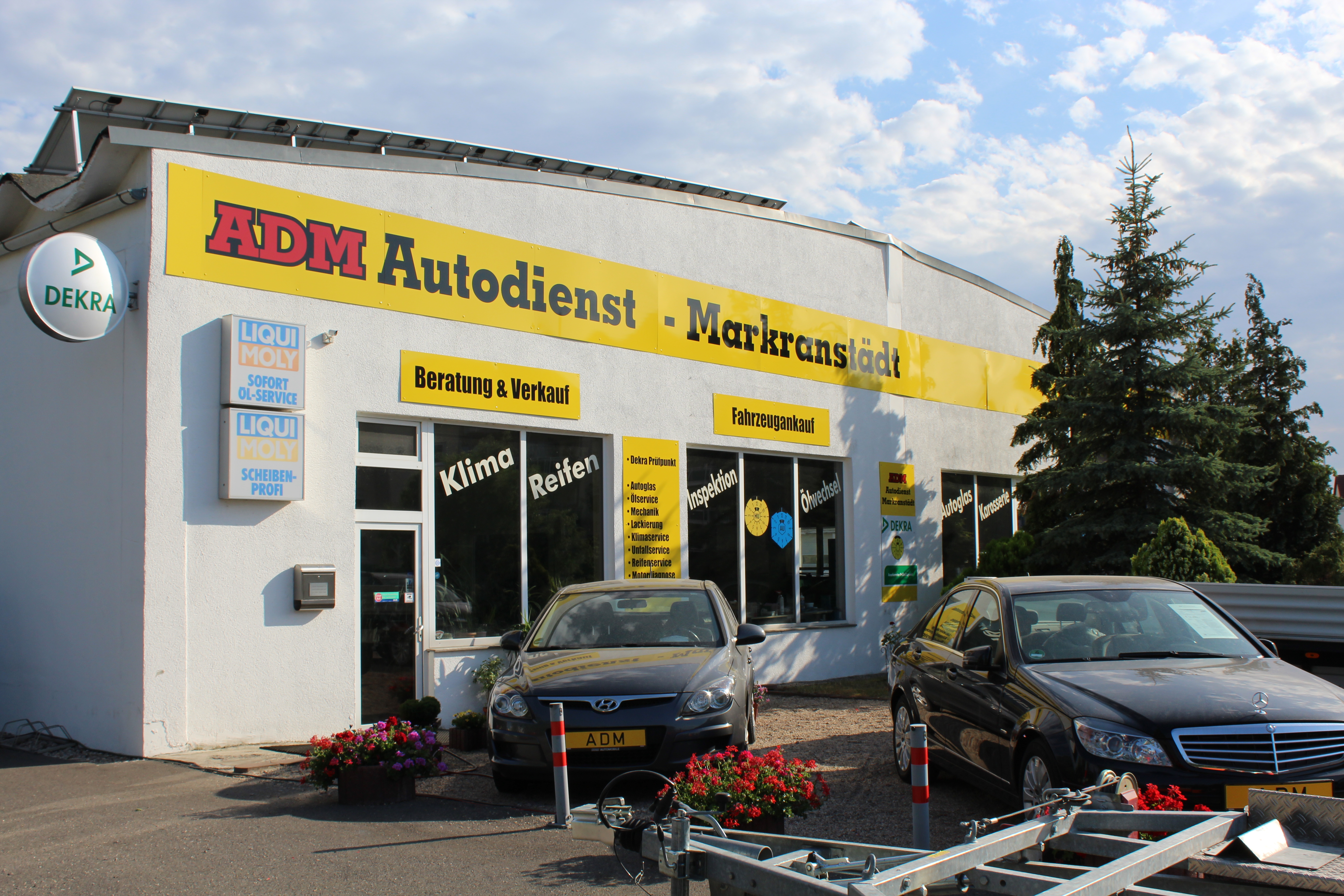 Einblick in die Werkstatt von Autodienst Markranstädt